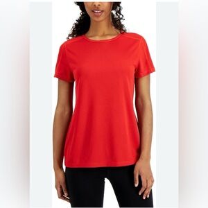 Ideology mesh workout tee shirt NWT.